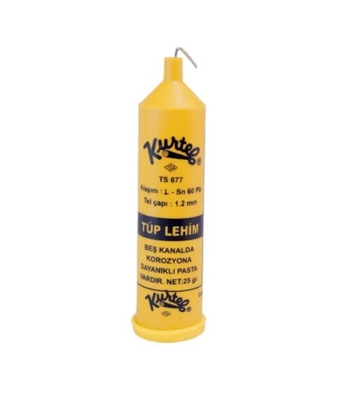 LEHİM TÜP 60 x 40 1,2 MM 25 GRAM