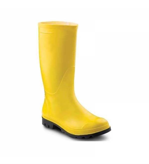 PALALI UZUN KONÇ SARI ÇİZME