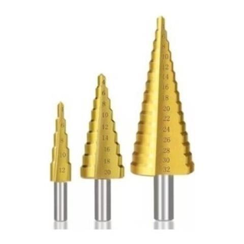 PROTER 3LÜ KADEMELİ MATKAP UCU SETİ