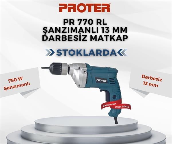 PROTER PR 770 RL ŞANZIMANLI 13 MM DARBESİZ MATKAP