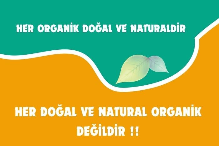 DOĞAL VE ORGANİK ÜRÜN FARKI NEDİR ?