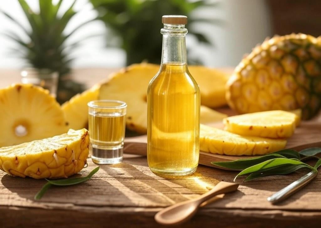 Tropikal Şifa: Ananas Sirkesi