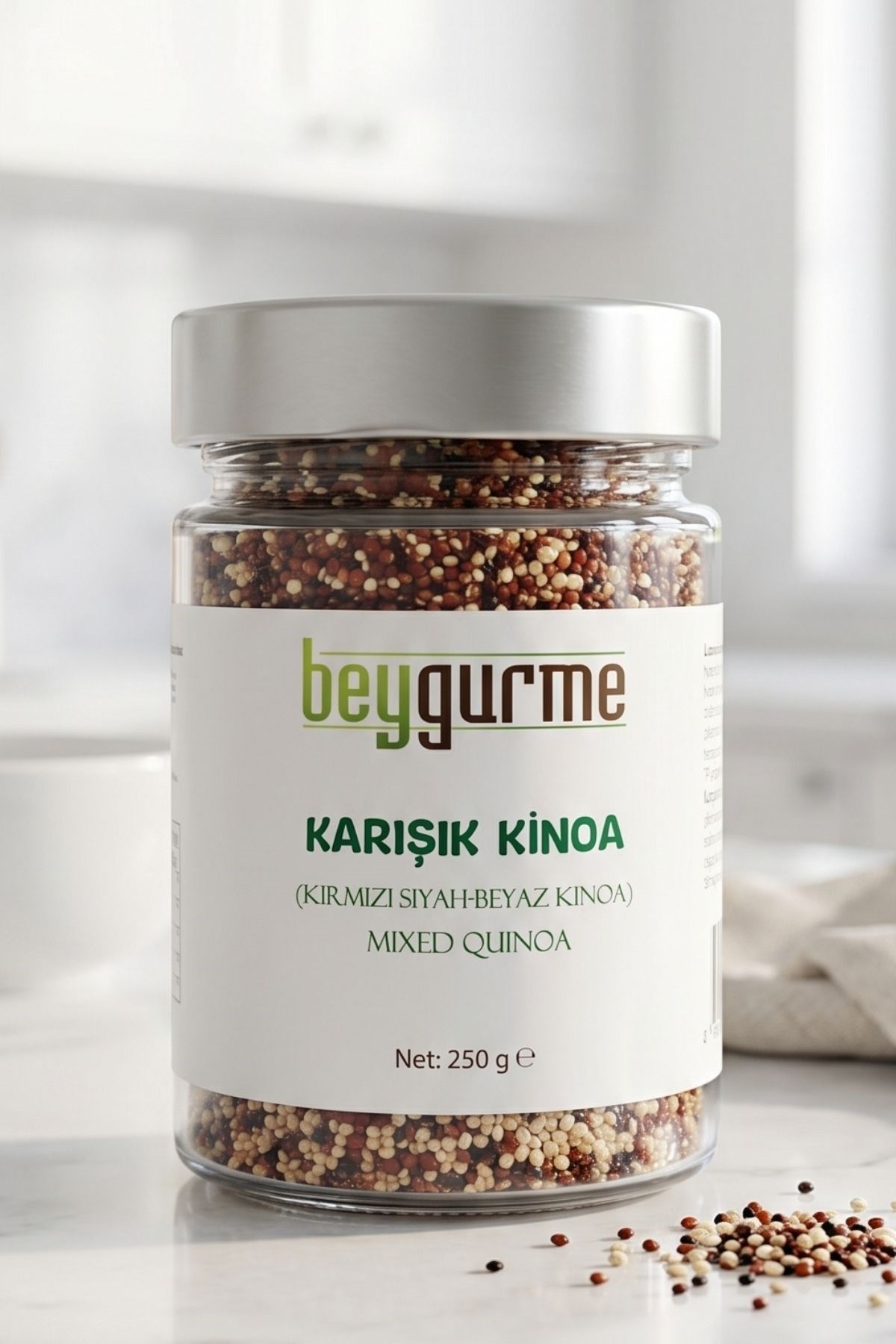 Karışık Kinoa (kırmızı-siyah-beyaz kinoa) 250gr