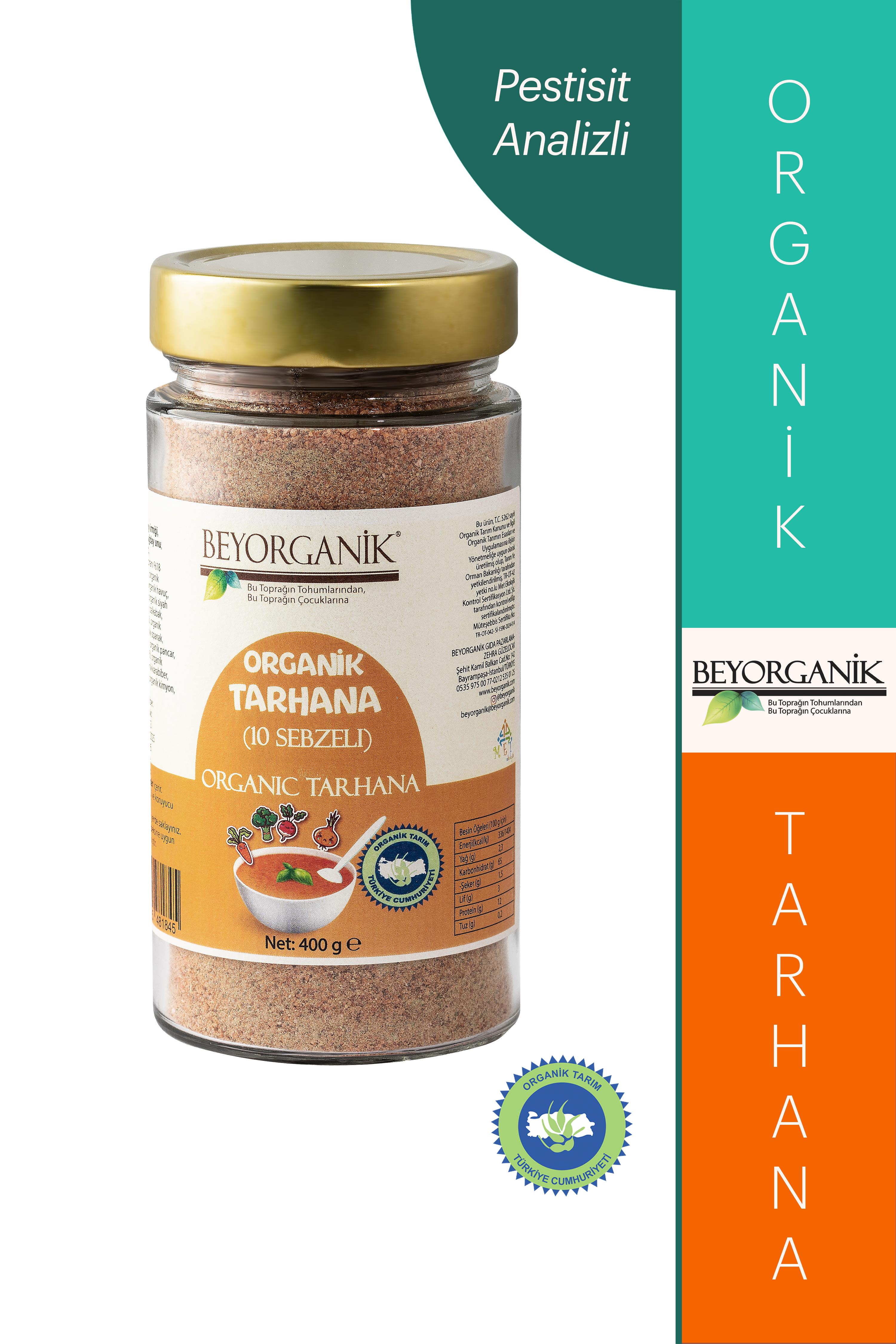 Organik 10 Sebzeli Tarhana 400gr (PESTİSİT VE AFLATOKSİN ANALİZLİ)