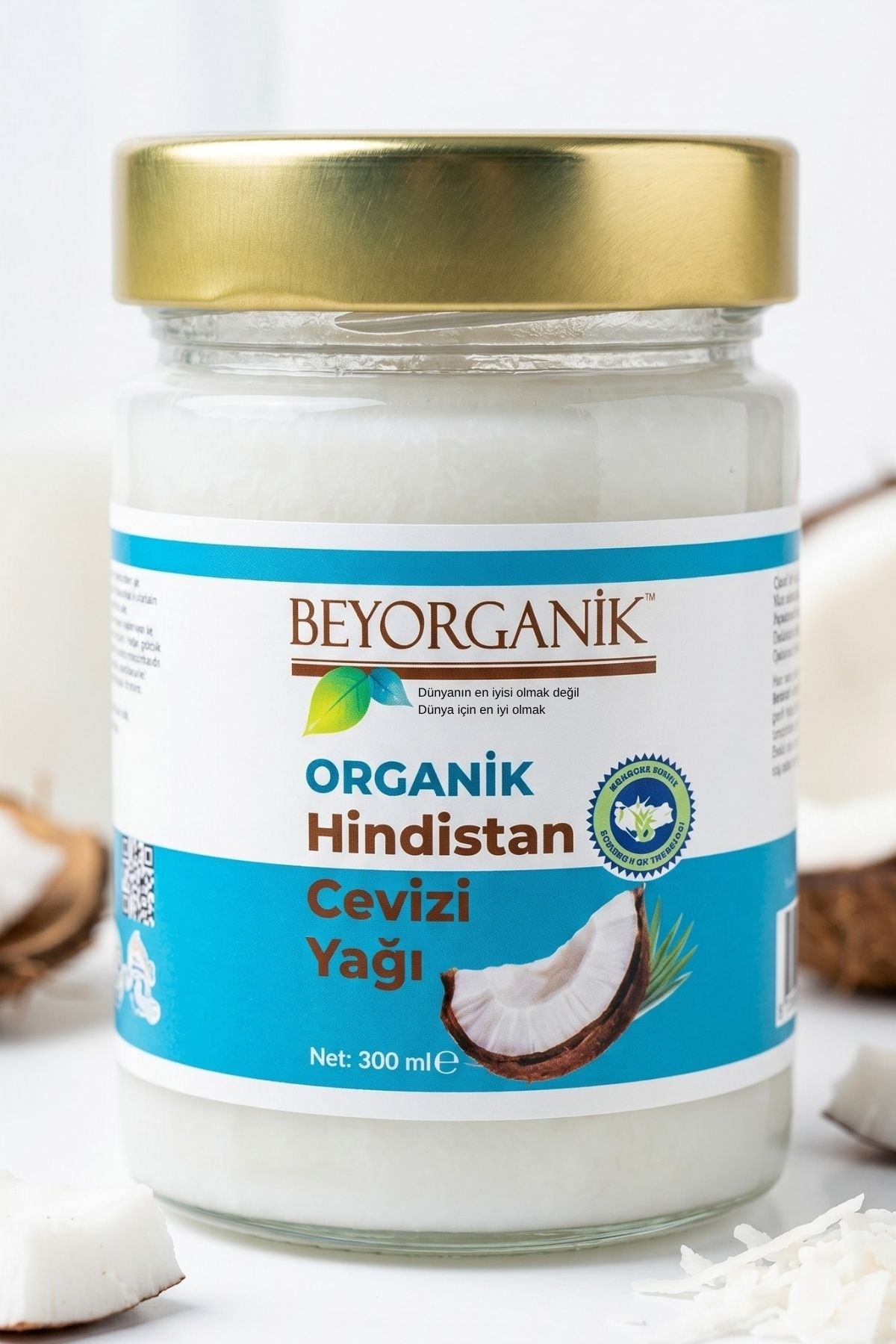 Organik Hindistan Cevizi Yağı 300 ml