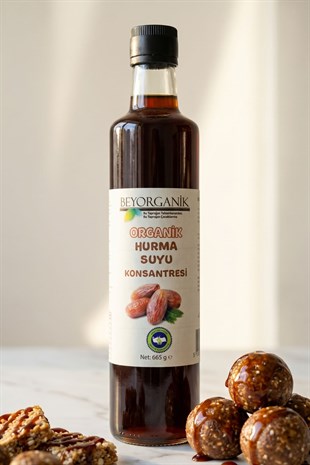  Organik Hurma suyu konsantresi 685 gr (PESTİSİT ANALİZLİ)