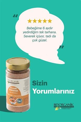 Organik 10 Sebzeli Tarhana 400gr (PESTİSİT VE AFLATOKSİN ANALİZLİ)