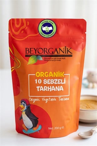 Organik 10 Sebzeli Tarhana (PESTİSİT VE AFLATOKSİN ANALİZLİ) 200gr