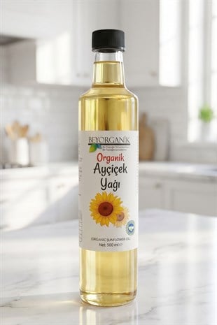 Organik Ayçiçek Yağı 500ml