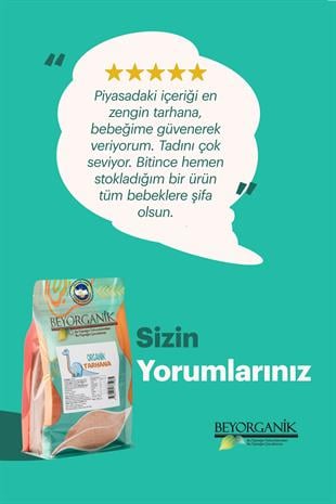Organik Tarhana 500gr TUZSUZ (Pestisit ve Aflatoksin Analizli)