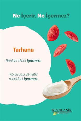 Organik Tarhana 500gr TUZSUZ (Pestisit ve Aflatoksin Analizli)