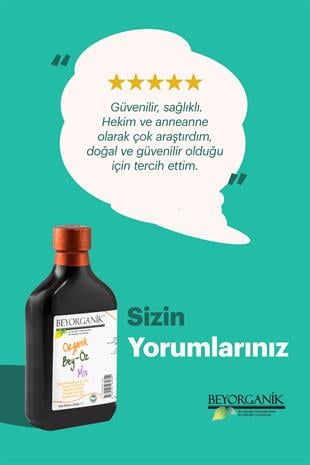 Organik BEY ÖZ Mix 260gr   (PESTİSİT VE AĞIR METAL ANALİZLİ)