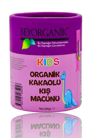 Organik Kakaolu Kış Macunu 240gr KİDS  (PESTİSİT VE AĞIR METAL ANALİZLİ) 