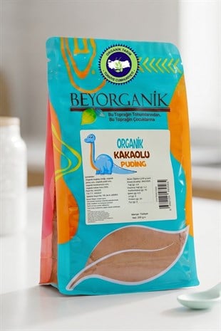 Organik Kakaolu Puding 200gr +6ay (PESTİSİT VE AFLATOKSİN ANALİZLİ)