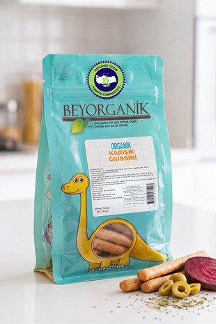 Organik Karışık Grissini 120gr