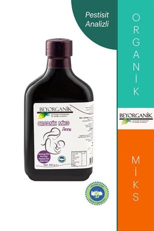 Organik MİKS ANNE 260gr   (PESTİSİT VE AĞIR METAL ANALİZLİ) 