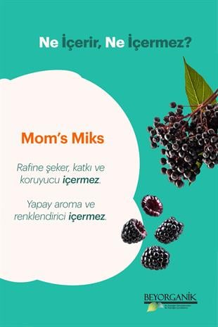 Organik MOMS Mix 315gr   (PESTİSİT VE AĞIR METAL ANALİZLİ)