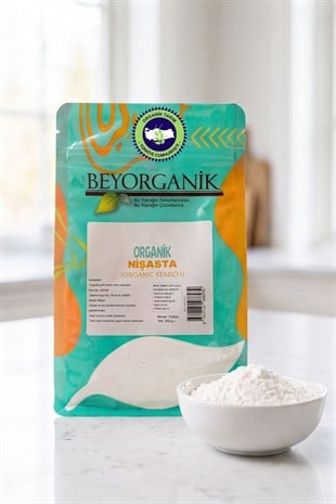Organik Nişasta 250gr     (PESTİSİT VE AFLATOKSİN ANALİZLİ)