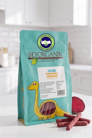 Organik Pancarlı Grissini 120gr