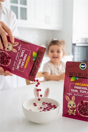 Organik Pancarlı Tahıl Topları 150gr