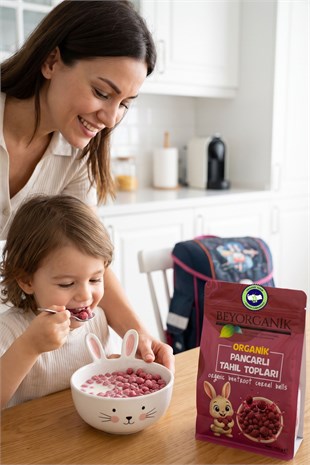 Organik Pancarlı Tahıl Topları 150gr