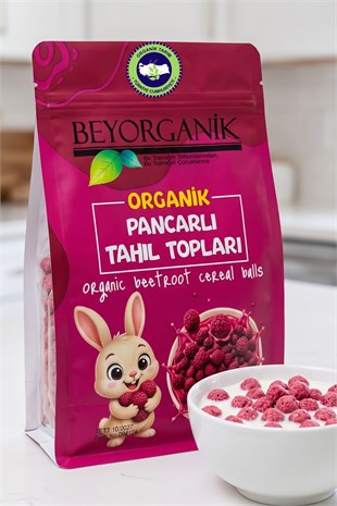 Organik Pancarlı Tahıl Topları 150gr