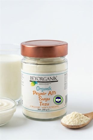 Organik Peynir Altı Suyu Tozu 200gr (PESTİSİT ANALİZLİ)