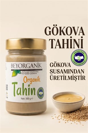 Organik Tahin 300gr (SALMONELLA ANALİZLİ)