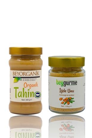 Organik Tahin & İğde unu 2'li