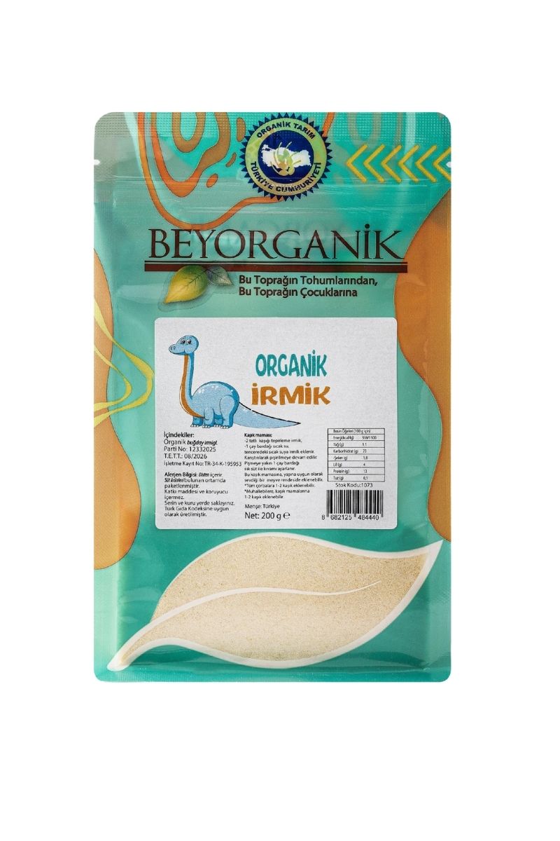 Bebekler İçin Organik İrmik: Güvenilir ve Besleyici Ek Gıda Alternatifi