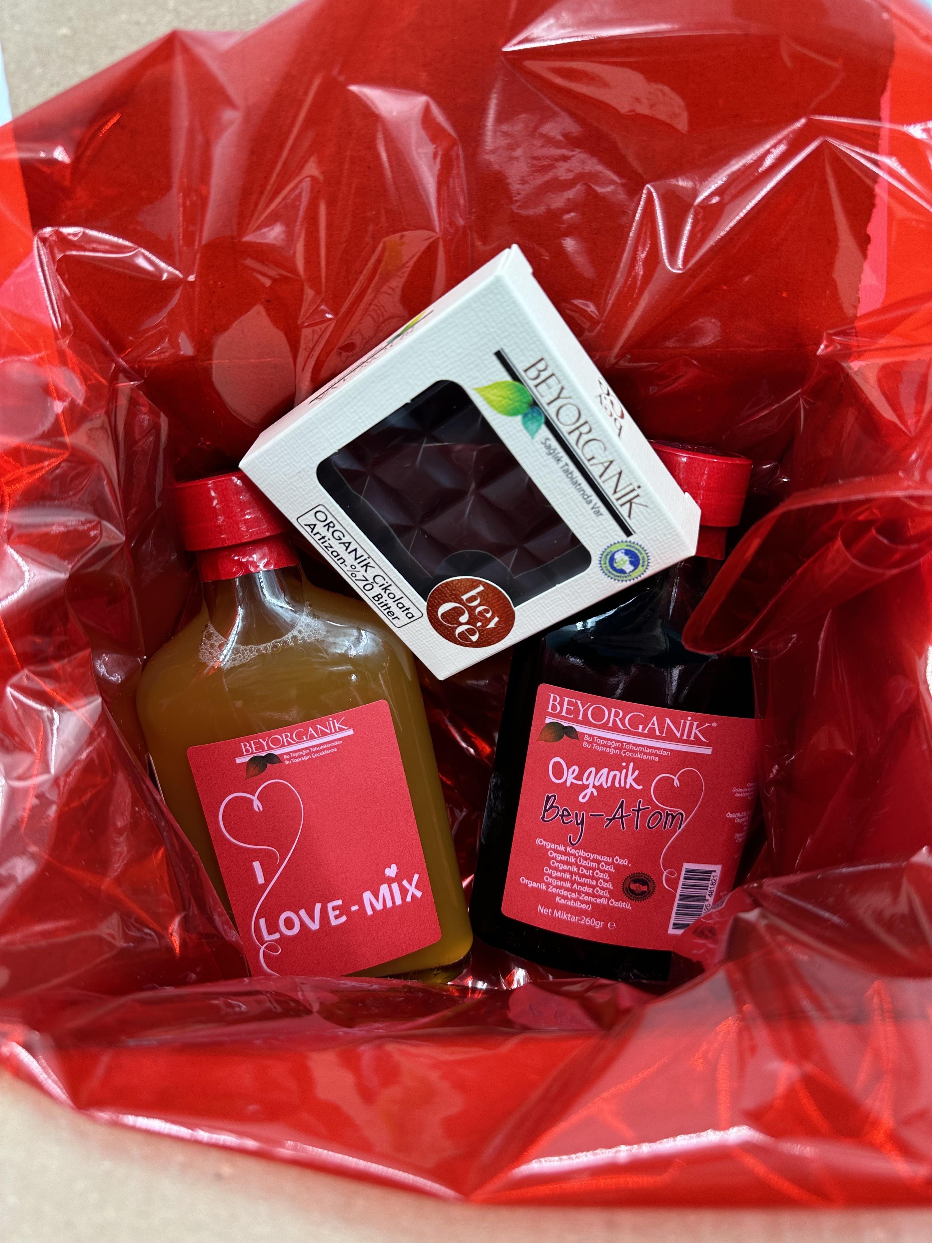 Organik Love Mix Paketi 3'lü - Özel Karışım & Sağlıklı Lezzet Seti