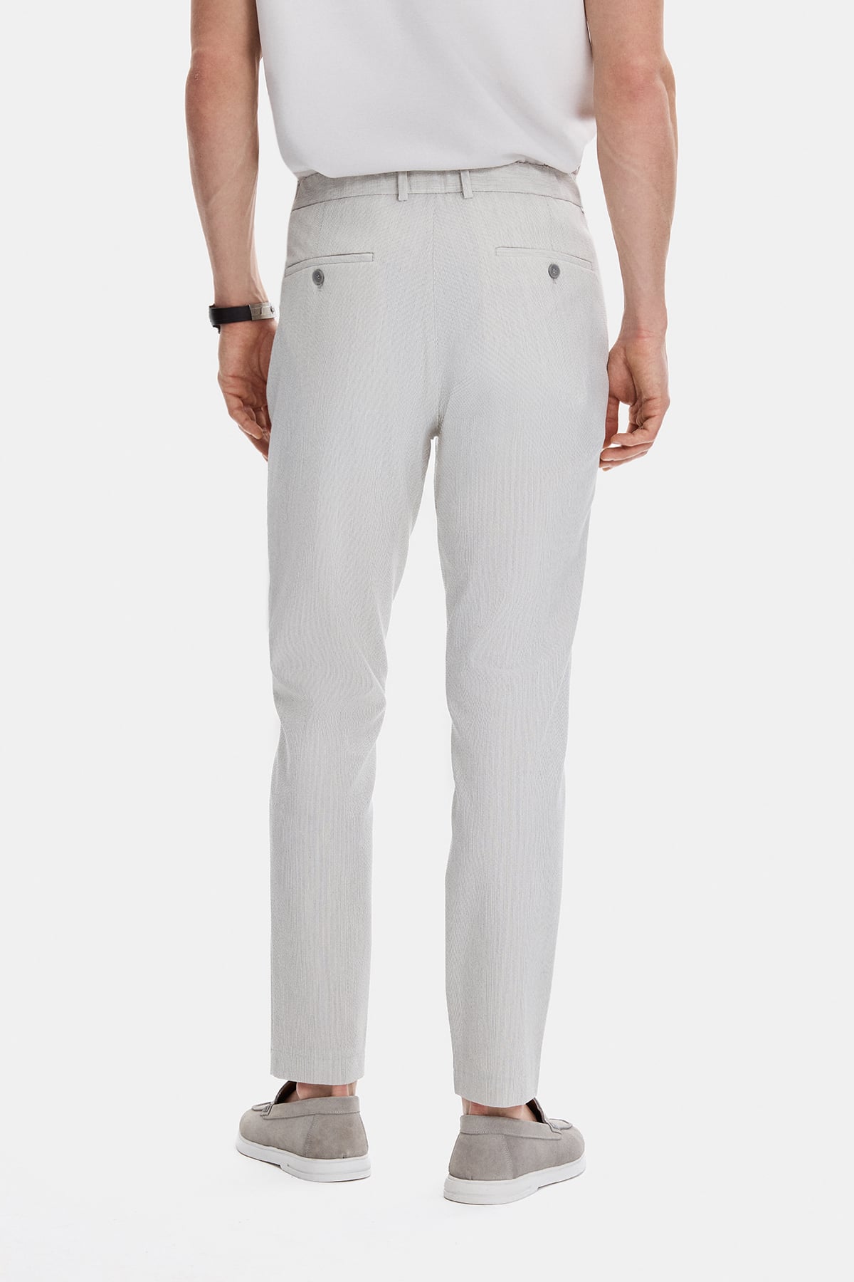 Açık Gri Jogger Pantolon