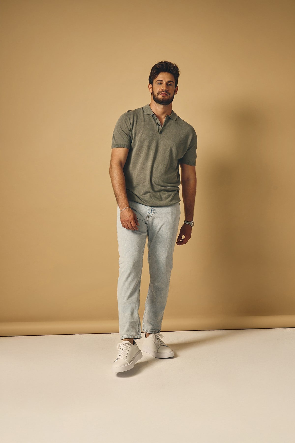 Bel Lastikli Yıkamalı Denim