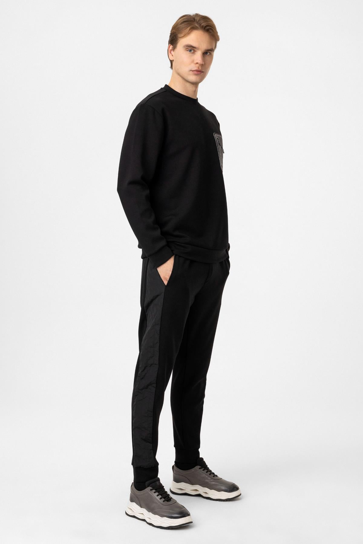 Bisiklet Yaka Regular Fit Sweatshirt