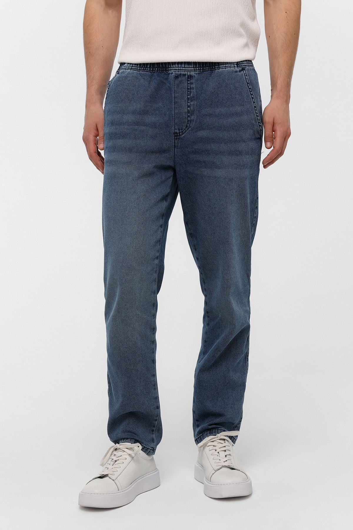 Mavi Smart Fit Lastikli Denim Pantolon