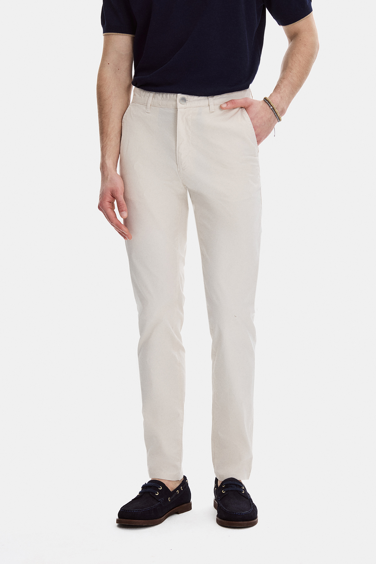 Taş Dokuma Chino Pantolon