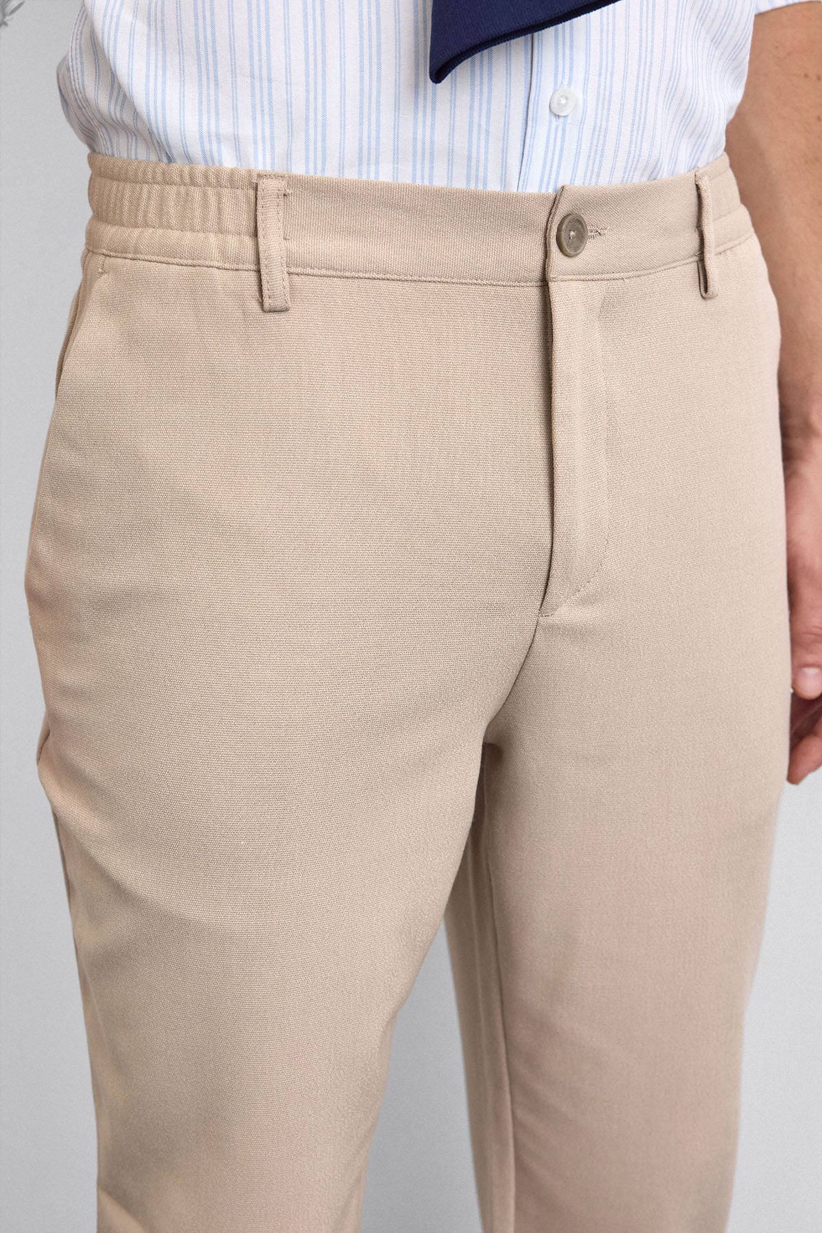 Bej Jogger Pantolon