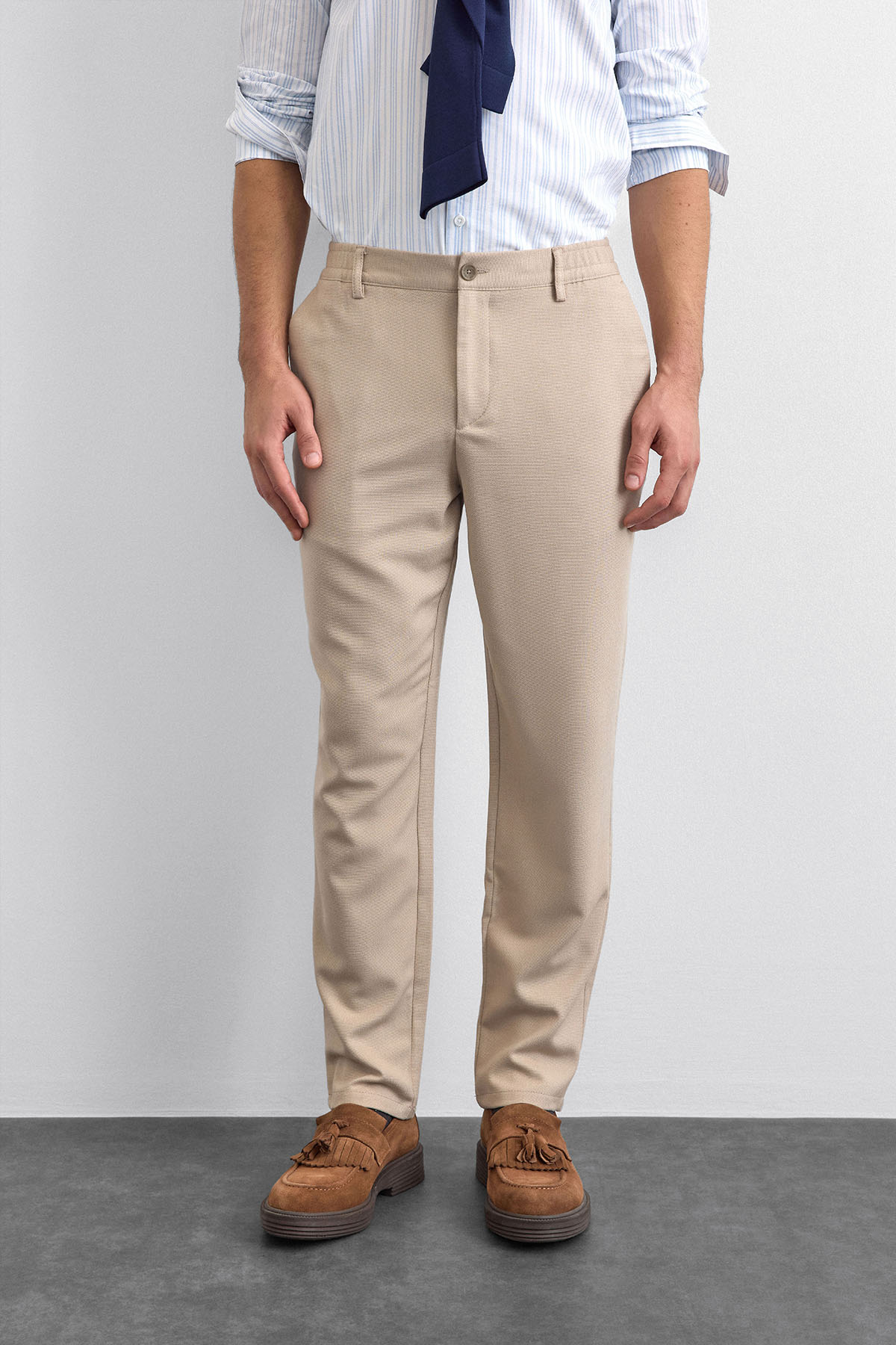 Bej Jogger Pantolon