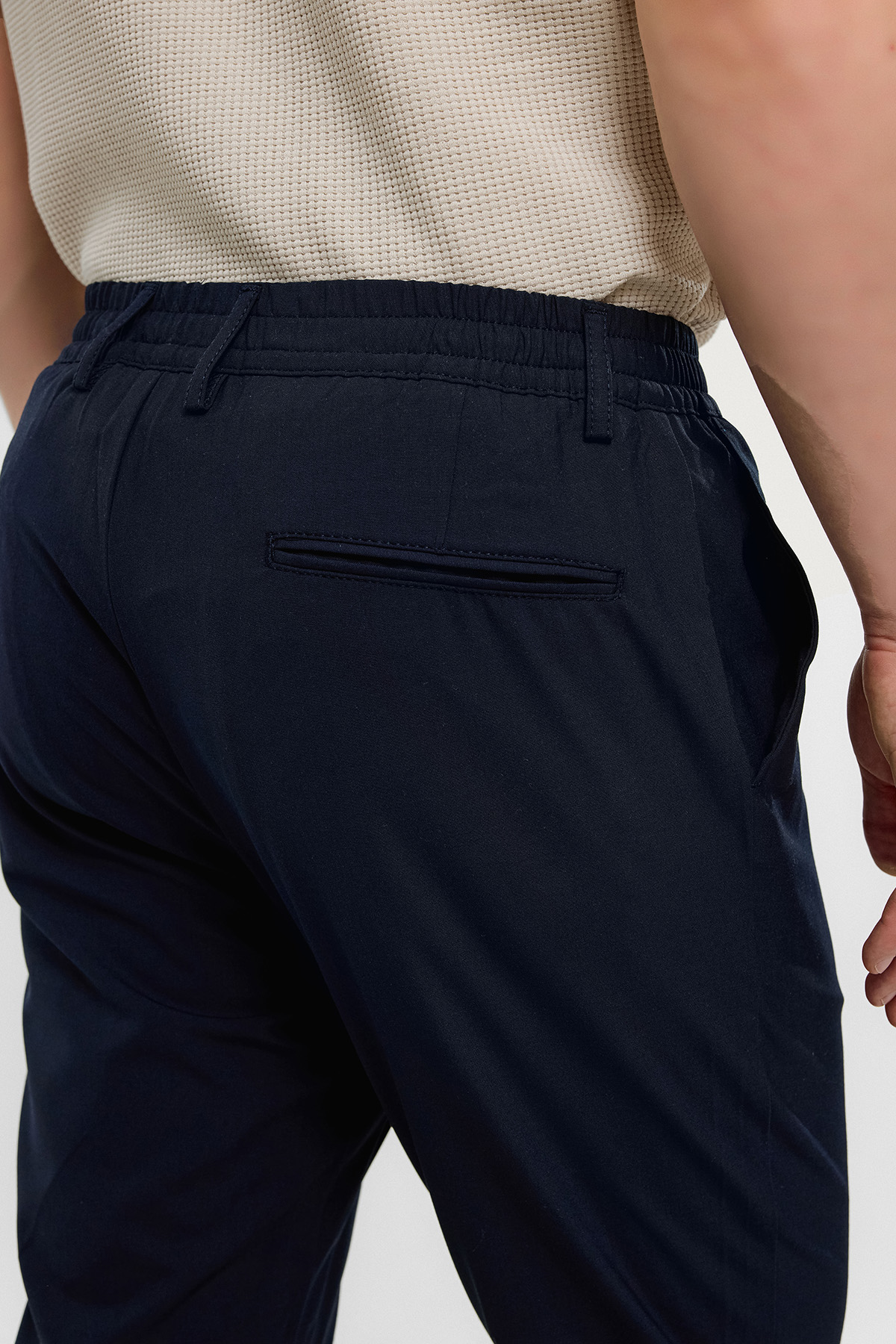 Lacivert Jogger Pantolon