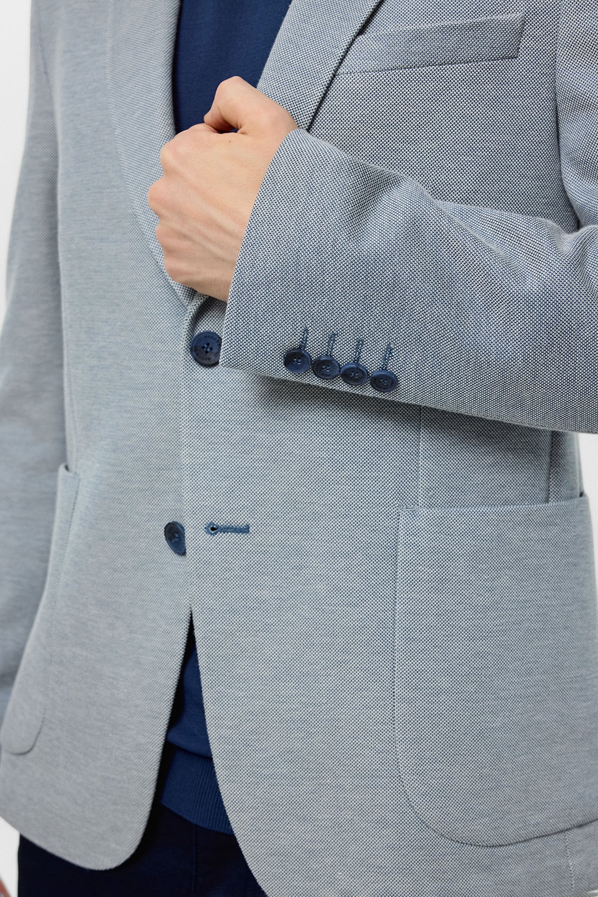 Mavi Mono Yaka Ceket