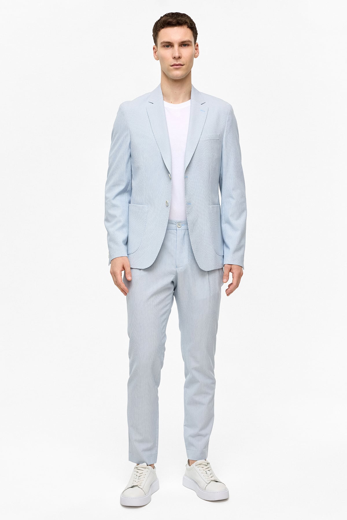 Mavi Slim Fit Mono Yaka Ceket