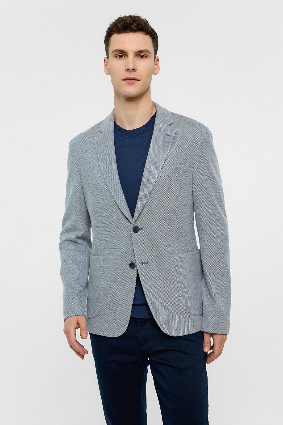 Mavi Mono Yaka Ceket