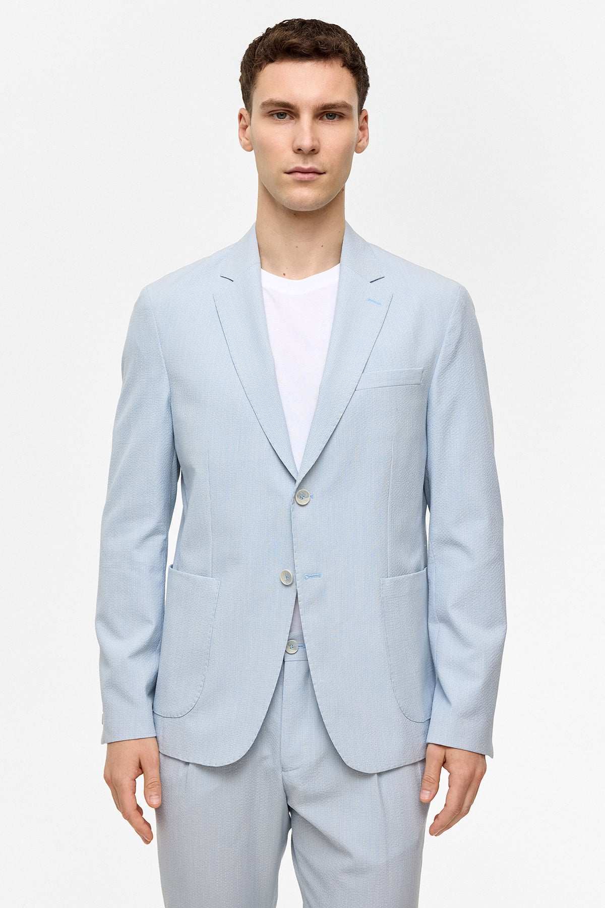 Mavi Slim Fit Mono Yaka Ceket