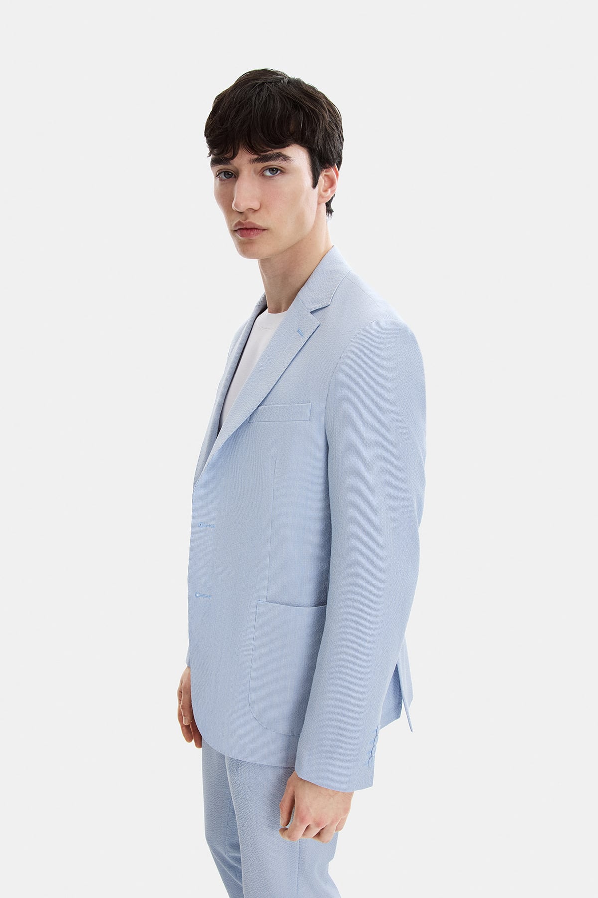 Mavi Mono Yaka Ceket