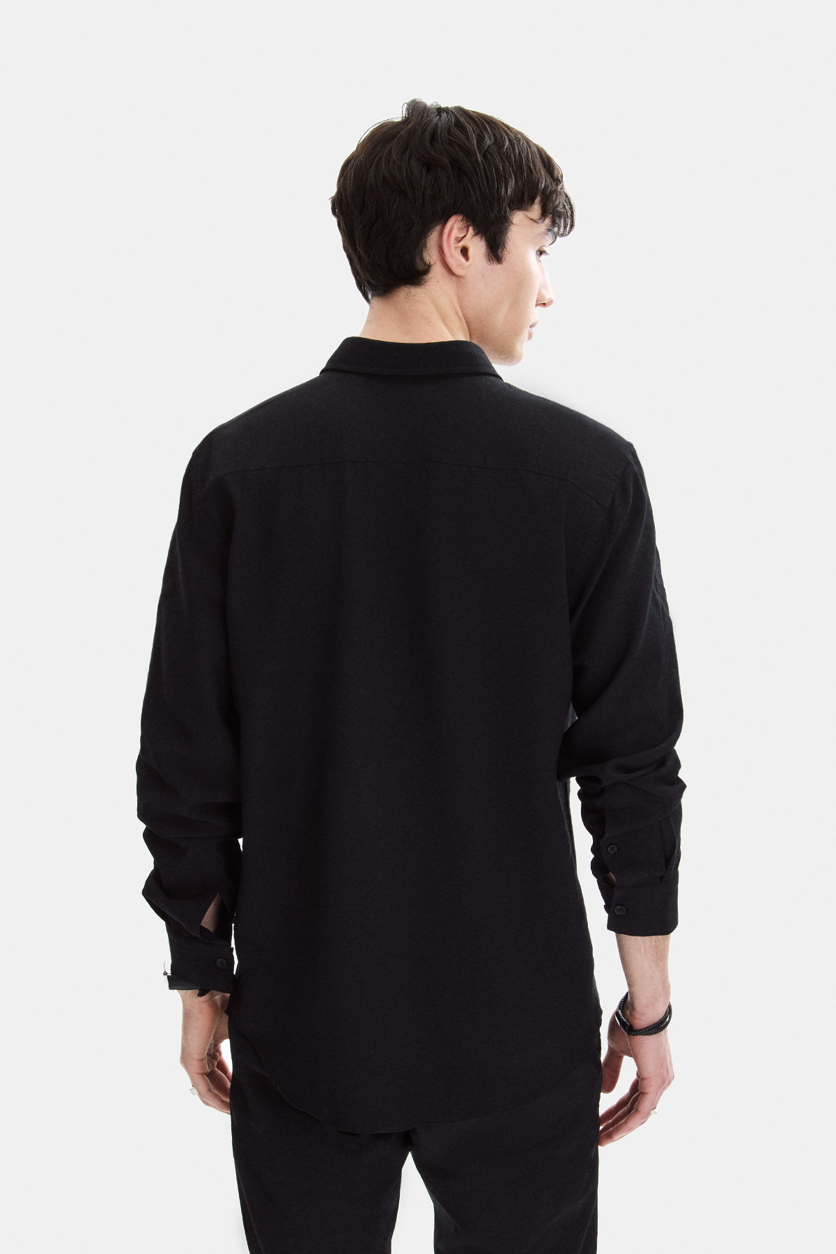 Siyah Regular Fit Gömlek