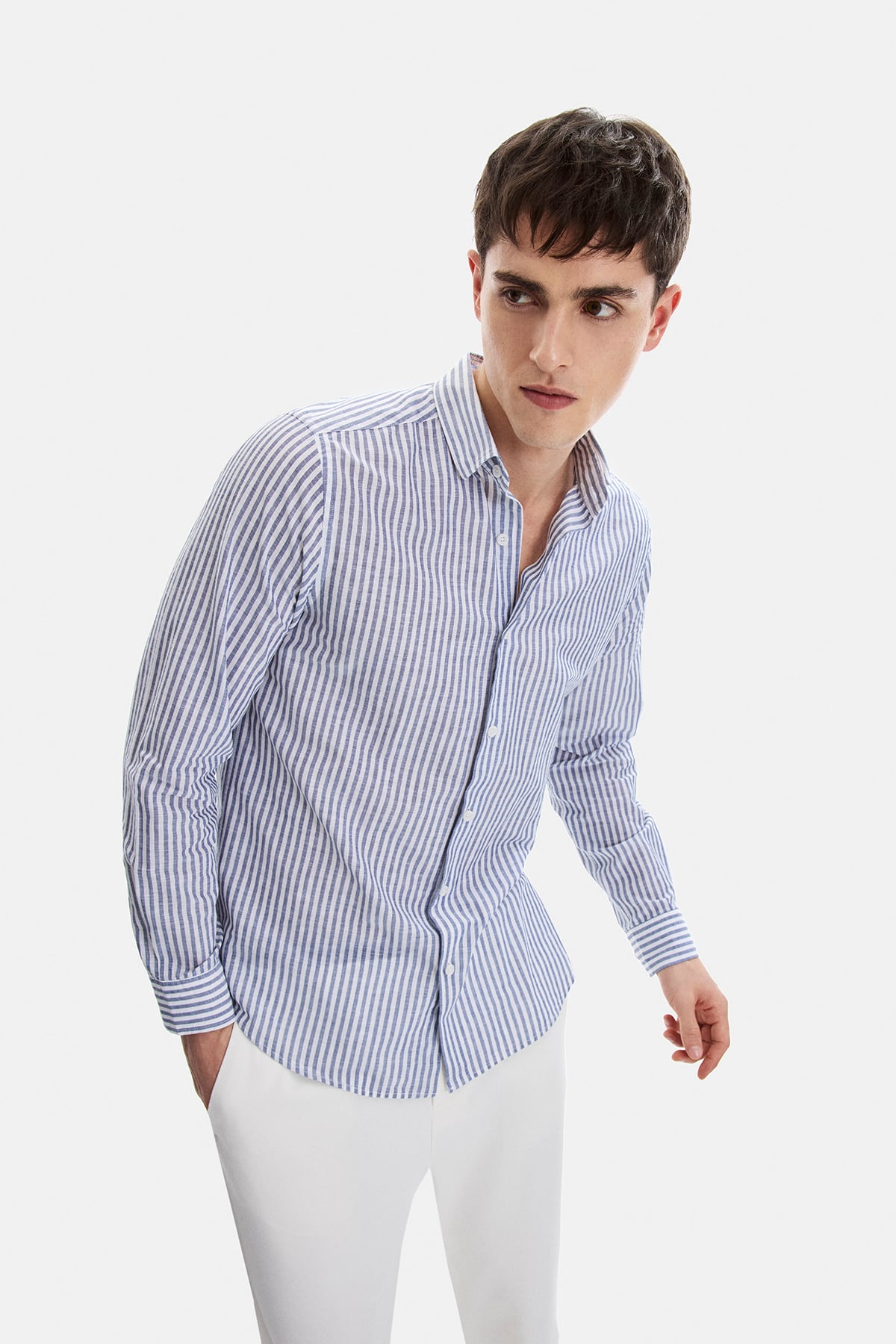 Siyah Regular Fit Modern Gömlek