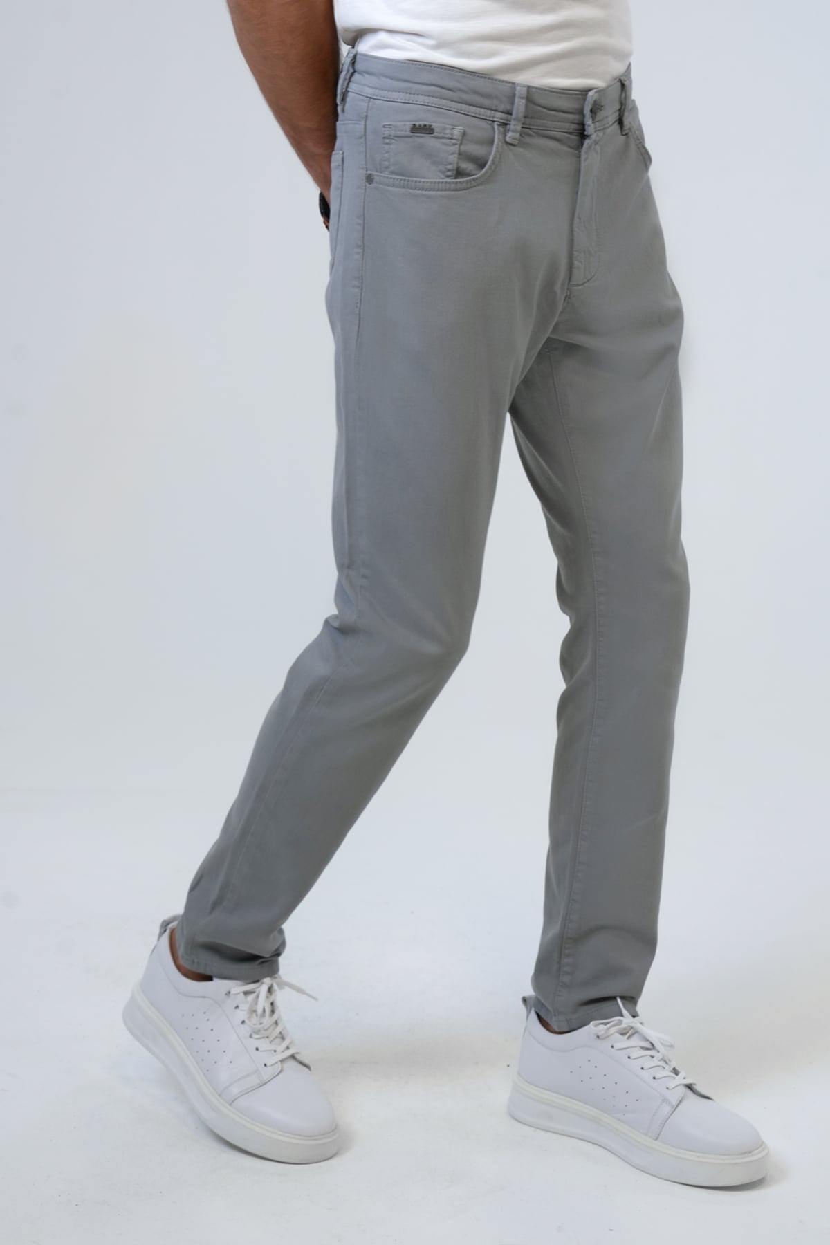 Taş Slim Fit Pamuklu Denim Pantolon