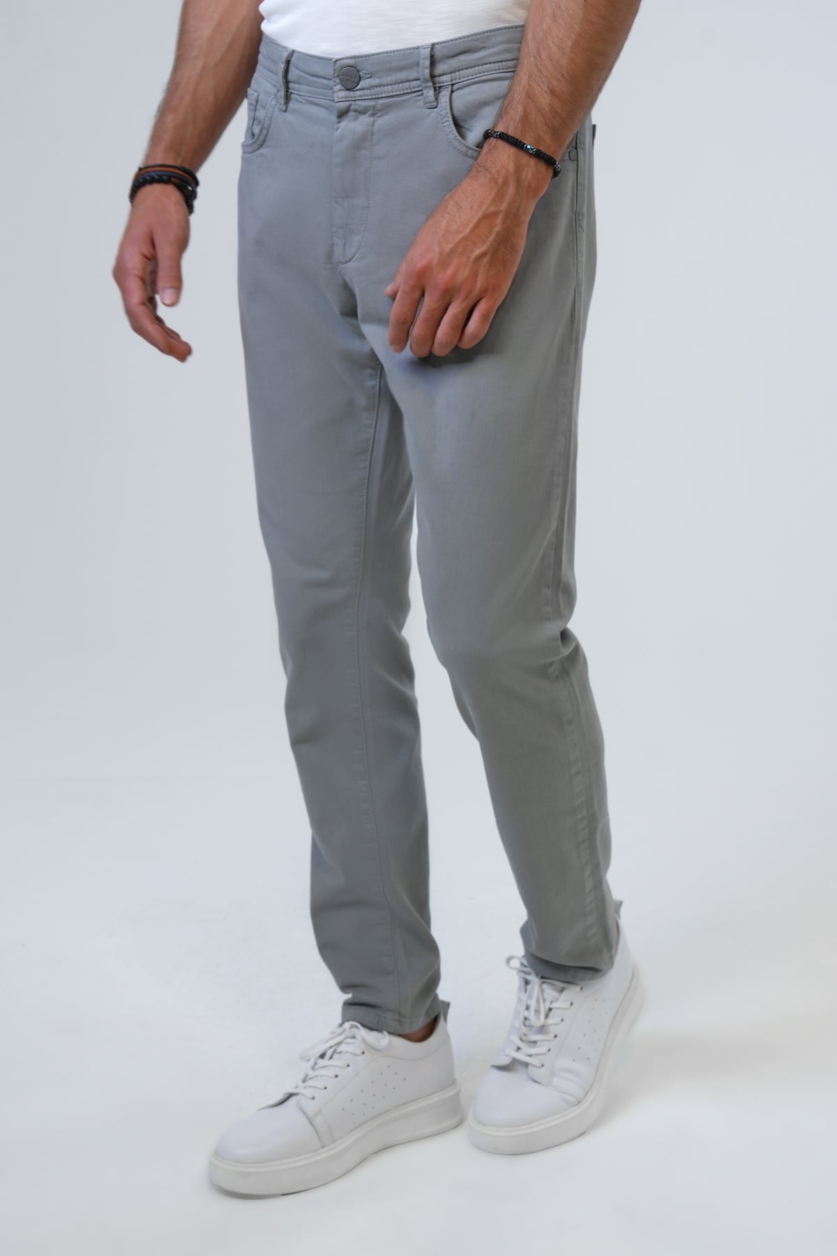 Taş Slim Fit Pamuklu Denim Pantolon