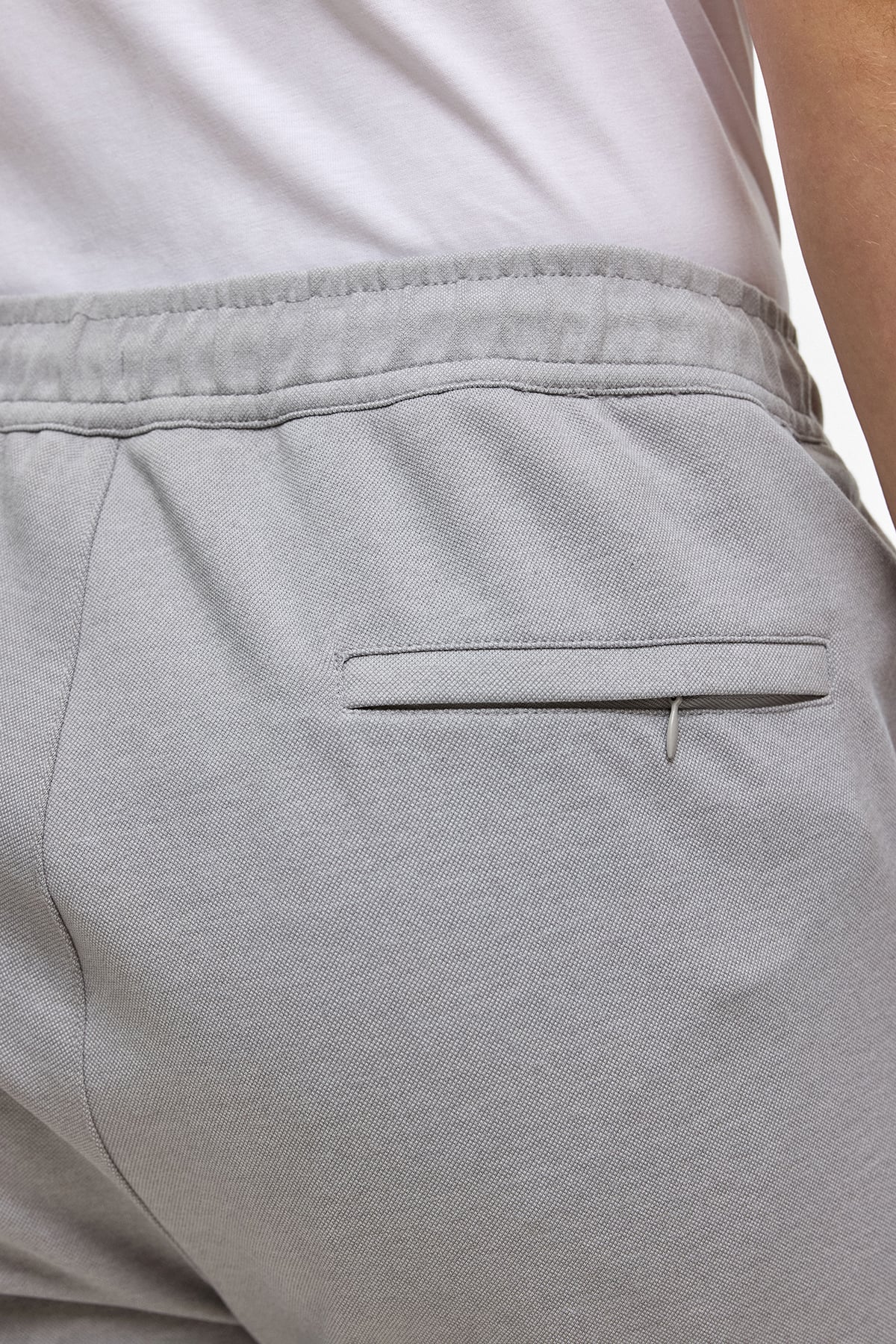 Gri Regular Fit Jogger Pantolon