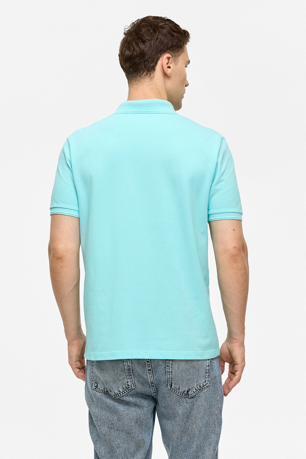 Turkuaz Regular Fit Polo Yaka Tişört